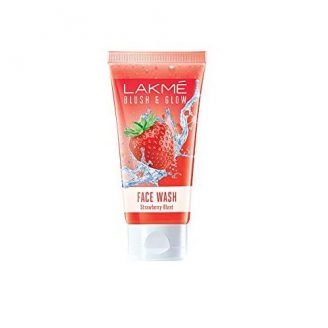 Lakme Blush & Glow Gel Face Wash, Strawberry Blast, 100g