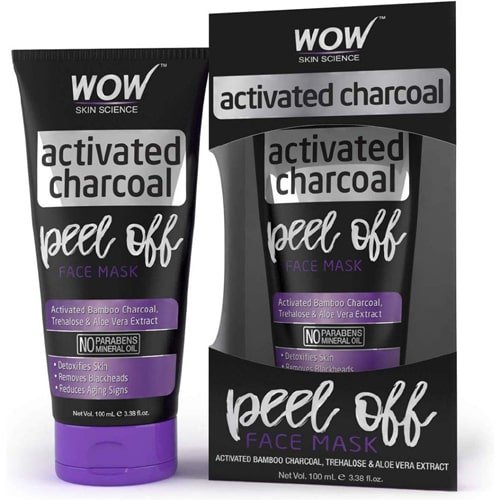 WOW Activated Charcoal Face Mask  